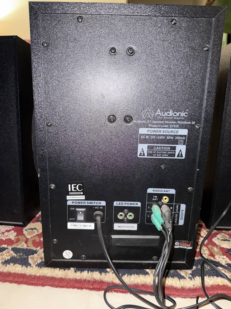 Audionic Rainbow R30 Speaker 1