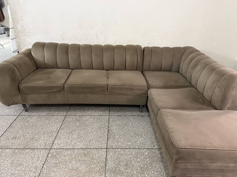 L shape sofa 2