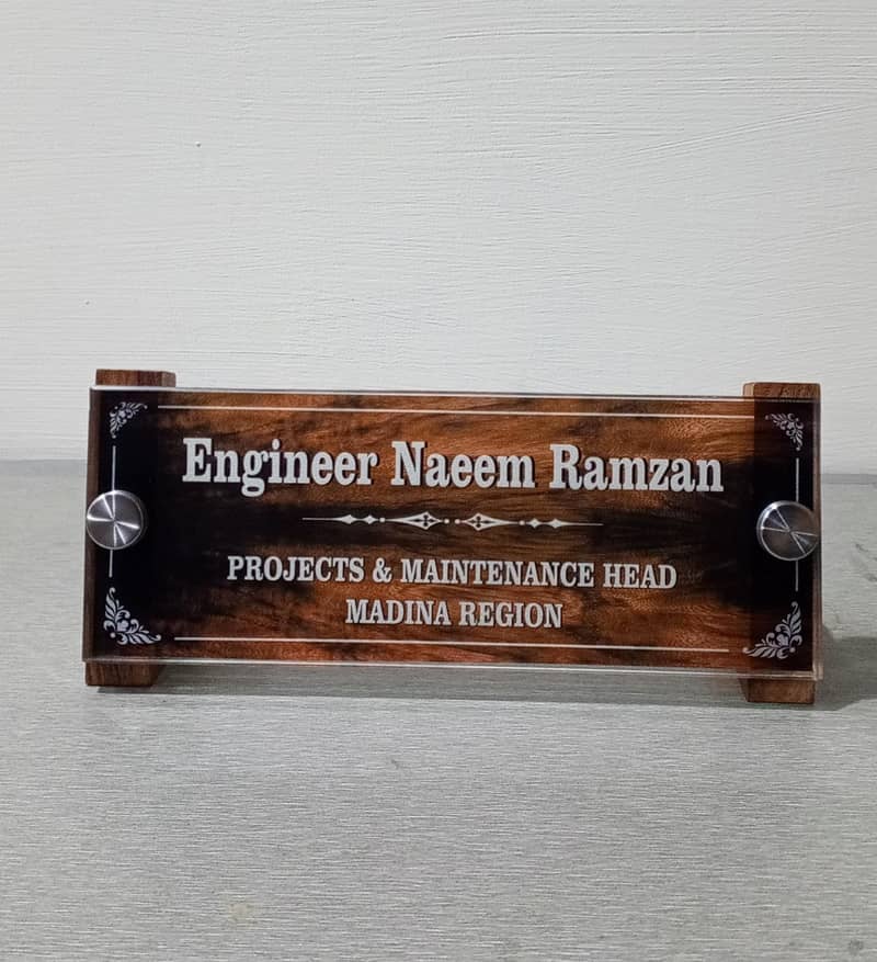 Table Name Plates 5