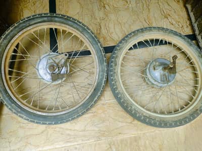 70cc Bike Wheels With Tyres Tubes