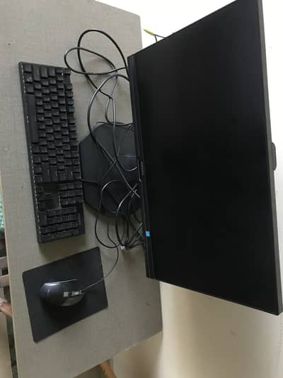 Philips Monitor with Webcam & Speakers with philips keyboard and mouse