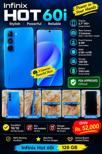 infinix hot 60i