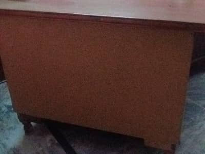wooden iron table