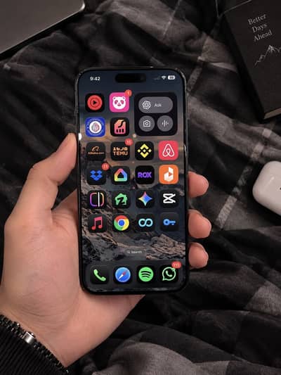 Apple iPhone 15 Pro jv 256gb Black titanium