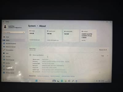 DELL i5 8gen 16gb/ 256ssd
