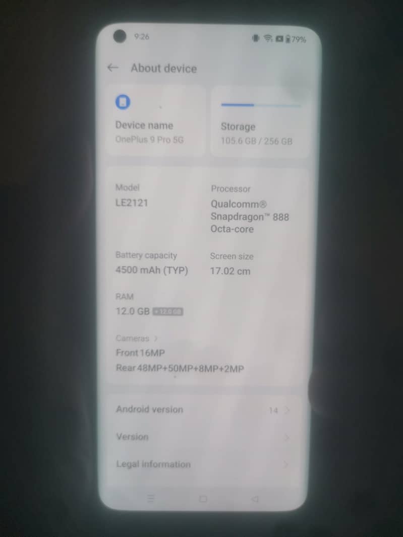 One Plus 9 Pro 2
