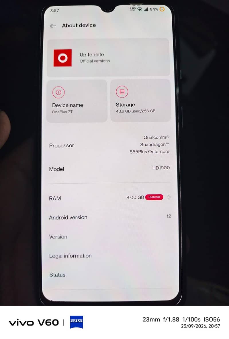 One Plus 7T 0
