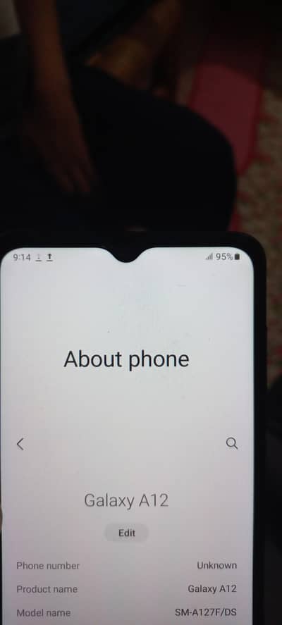 samsung a12 4 sale set & box