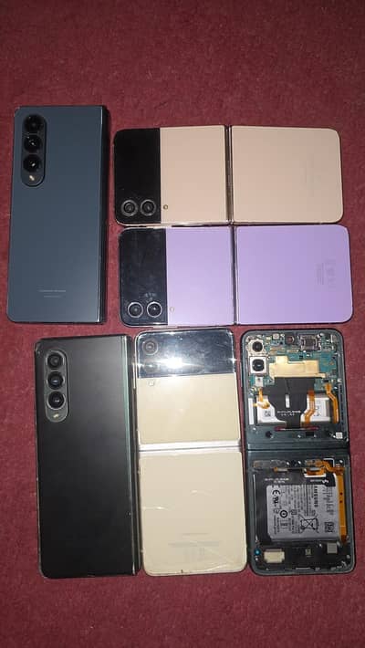Samsung Mobile Z Flip 4  Samsung Z Flip 3 Samsung Z Fold 4 Samsung s22