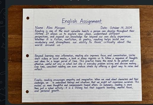 Handwritten Assignment service 0