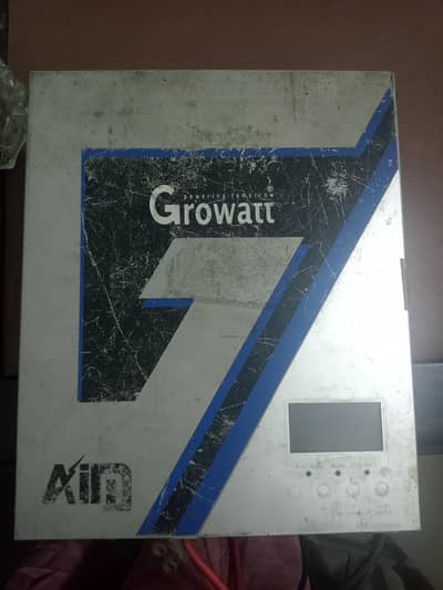 Growatt inverter 1600w 2 solar plate 535w