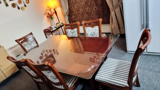 Dining Table with 6 Chairs ( Imported)