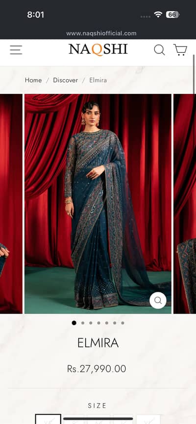 Sareee just one time wear