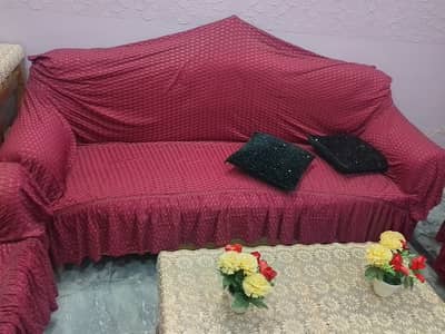 Sofa Set (3 Seater + 1 Seater + 1 Seater)