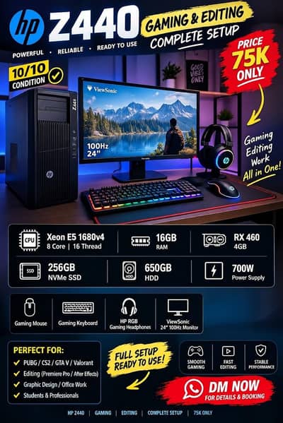 Gamun and Editing budget PC