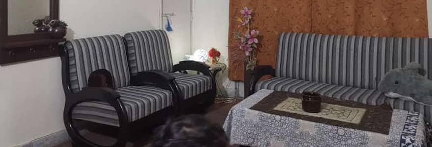 5seater pure wooden sofa