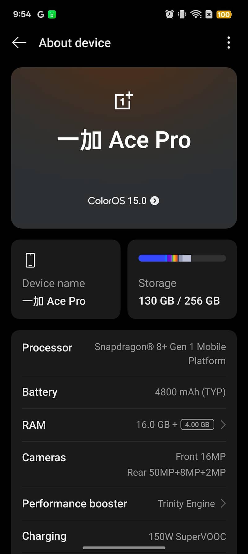 One Plus Ace Pro 4