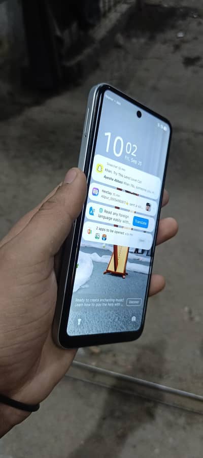 Model. Infinix Smart 10 Plus With Box and original Charger 4 Gb Ram