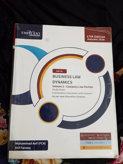 Business law volume 2 company potion
