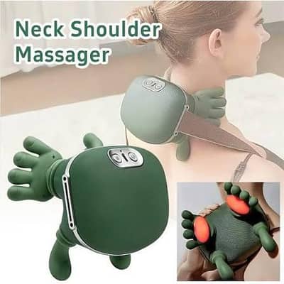 Neck & Head Massager | Electric Muscle Relaxer | New