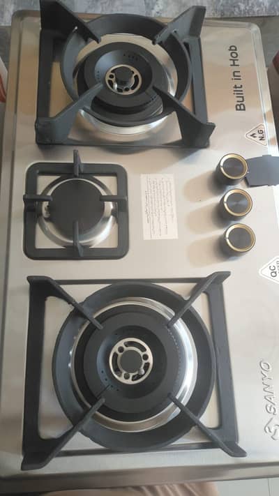 Heavy grill hob