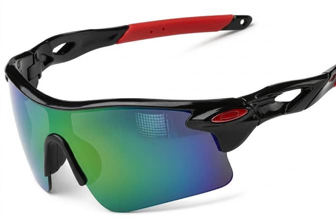 Premium Unisex Wrap-Around Athletic Sunglasses – Ultimate High-Performance Eyewear for Cricket, Cycling, and Driving