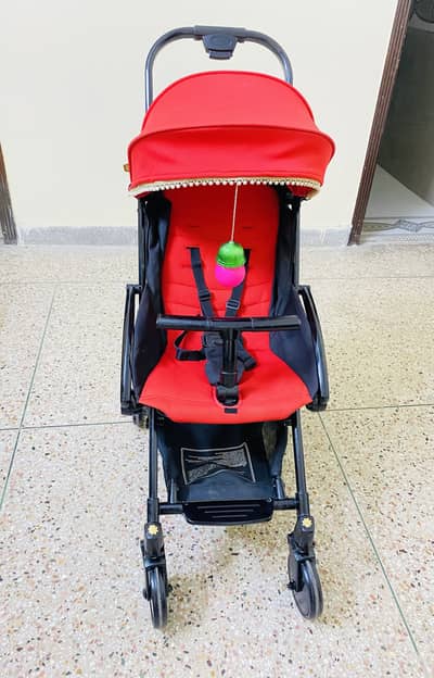 Baby Stroller / Pram – Red Color – Good Condition