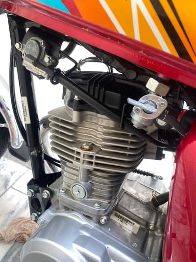 new 2026 Honda cg 125 lash condition applied for 440 kms driving forsa
