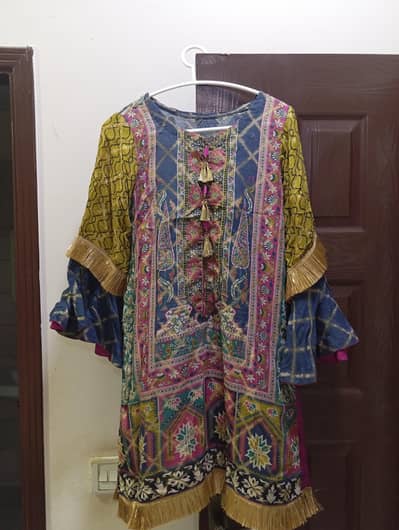 3 piece stitched Formal wear ready to wear dress