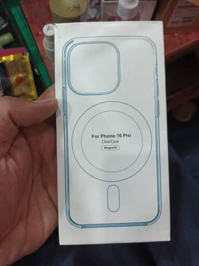 iPhone 16 Pro MagSafe Clear Case - Brand New Box Packed