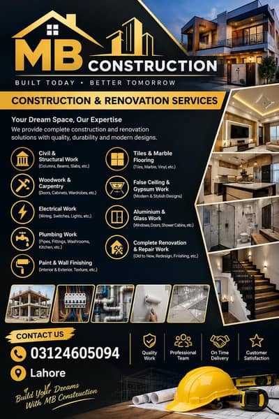 construction and renovation