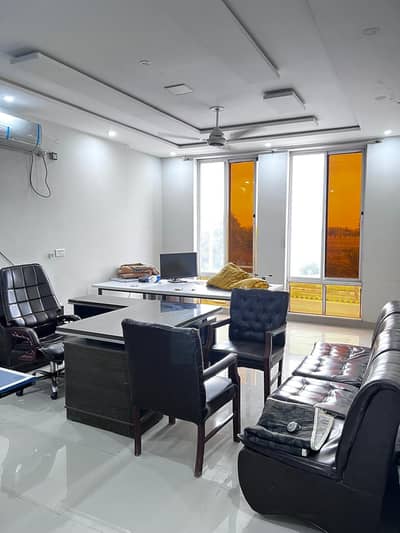 Executive table set, 1 Boss Table, 1 Chair, 2 Visitor Chairs, 2 Sofas