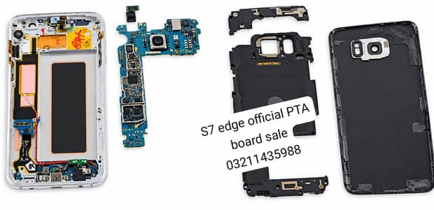 Samsung S7 Edge official PTA Approved board for sale