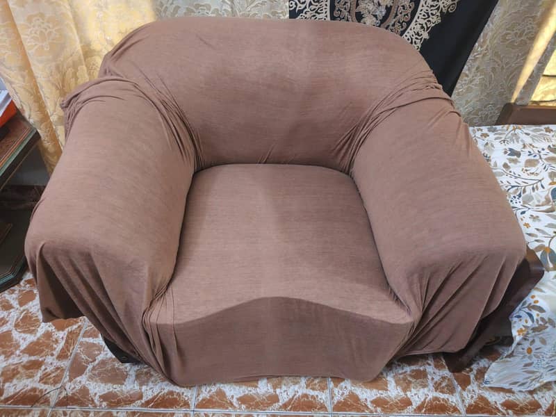 Sofa Set 321 plus Table 6x4 Ft 5