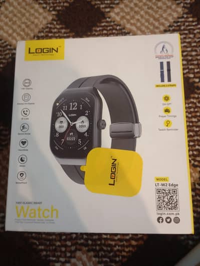 login smart watch just few days used