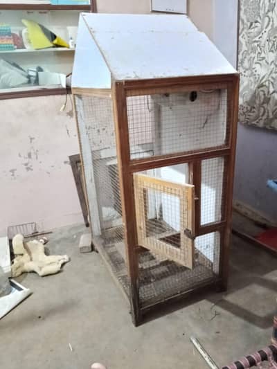 parrot cage
