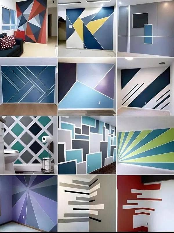 As a painter 0