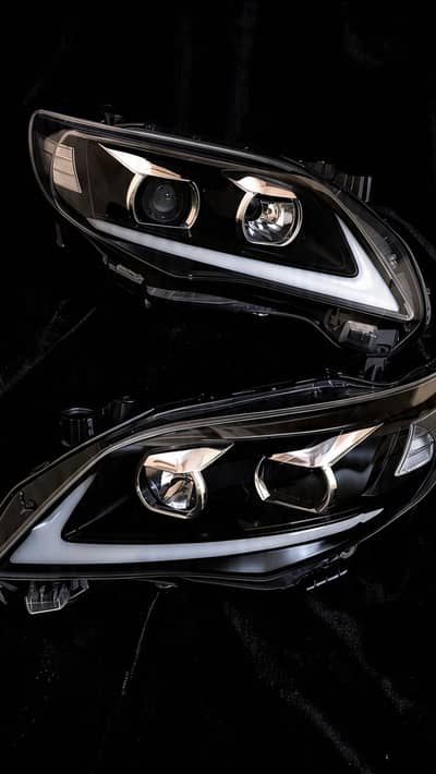 Corolla 2009 to 2014 nike style headlights