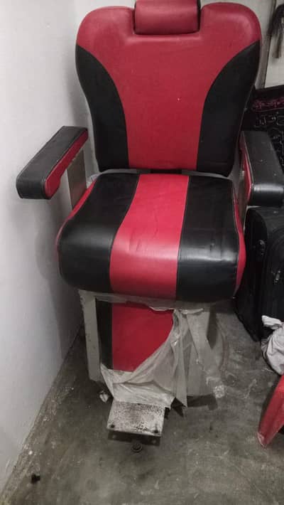 parlor chair & looking mirror