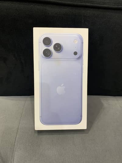 Apple Iphone 18 pro max 256gb Non active box pack dual esim