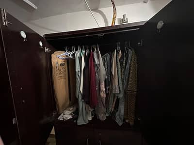 3 Door Solid Cabinet