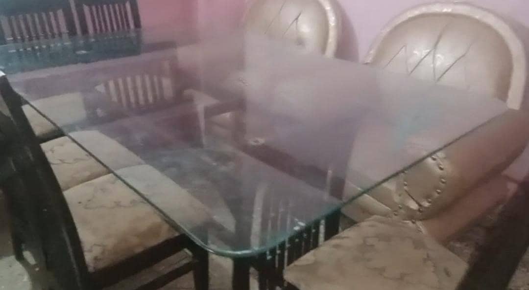 dining table and chairs 1