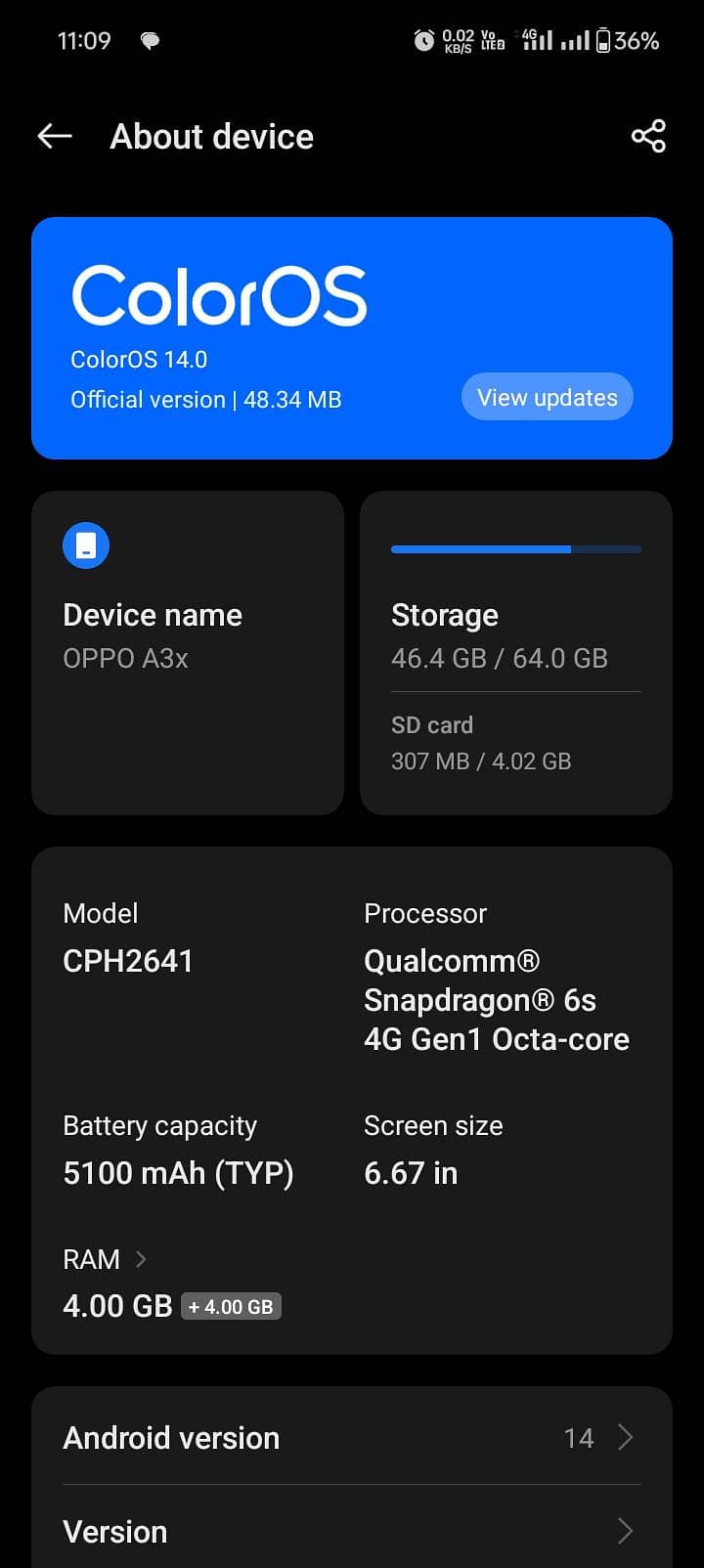 OPPO A3x 2