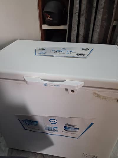 pel deep freezer INVERTER 2 month used warranty ma