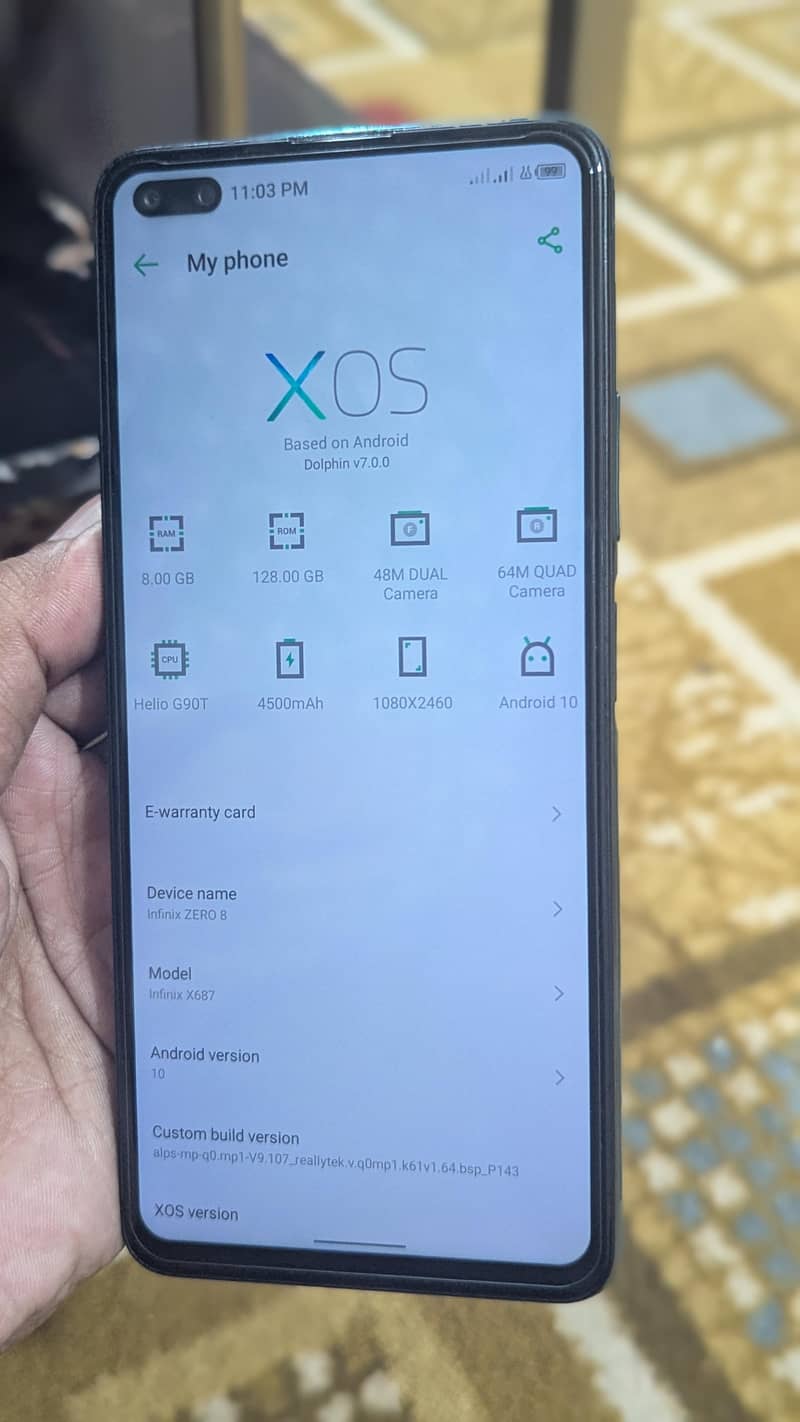 Infinix Zero 8 2
