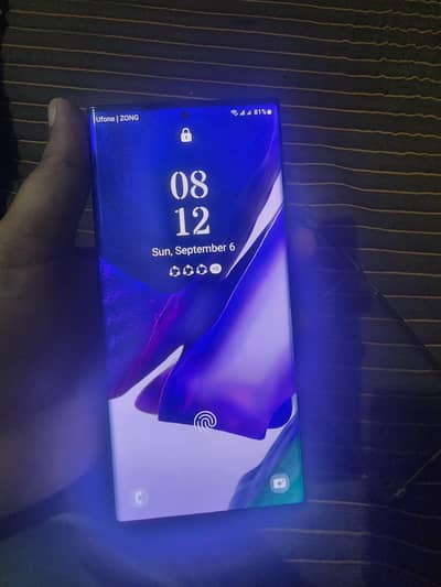Samsung Mobile Note 20 Ultra 12 256gb 5g pta official  fix 60k