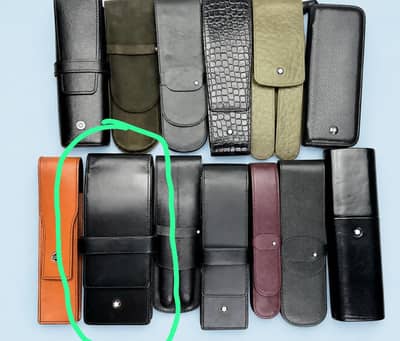 Montblanc Fountain Pen Pen Pouch Collection  14 Cases Single