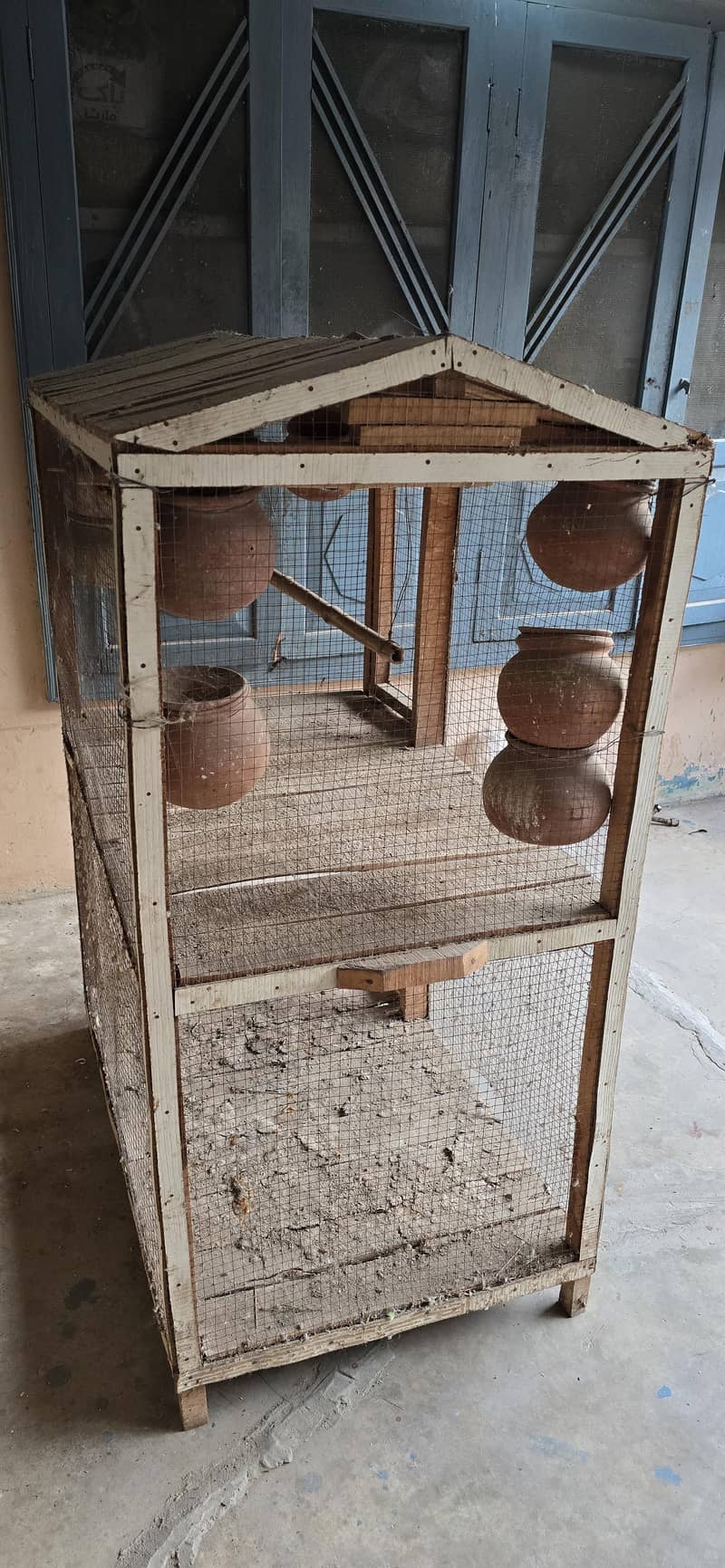 solid wood cage 2