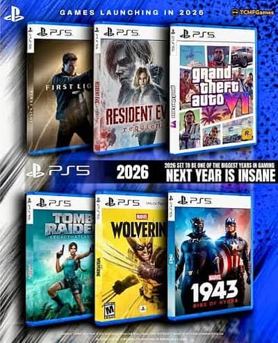 Ps4 Ps5 Games Fc Gta Wolverine 007 Crimson Desert
