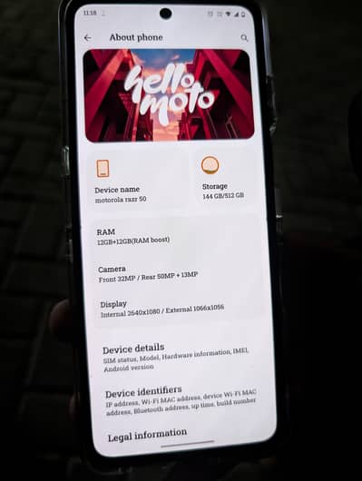Motorola RAZR 50 512 gb